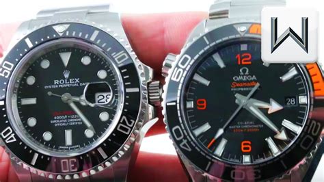 rolex sea dweller vs omega seamaster|Rolex vs. Omega: A Head.